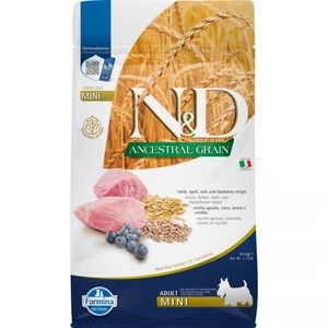 N&D Ancestral Grain Dog Adult Mini Lamb & Blueberry 800g