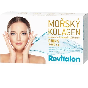 REVITALON Mořský kolagen 4000 mg drink příchuť maliny a višně 30 sáčků