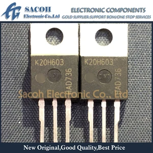 New Original 10PCS/Lot IKP20N60H3 K20H603 OR IGP20N60H3 G20H603 20N60 TO-220 20A 600V Power IGBT