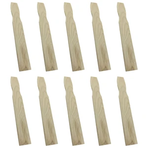 10pcs Resin Paint Sticks Library Markers Practical Hardwood Stirrers Art Craft Measuring Scale Silicone For Mixing Durable Epoxy