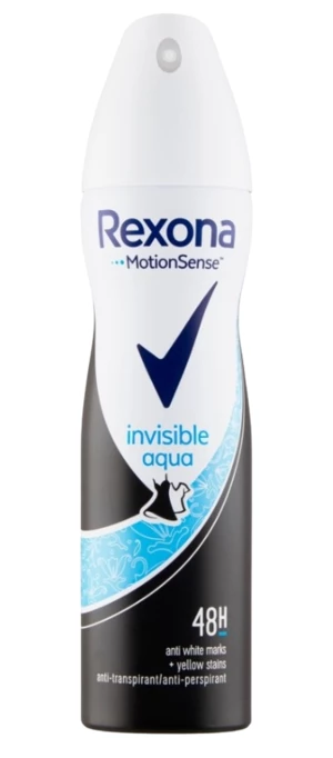 Rexona Invisible Aqua Antiperspiračný sprej 150 ml