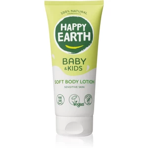 Happy Earth 100% Natural Soft Bodylotion for Baby & Kids krém pre deti 200 ml