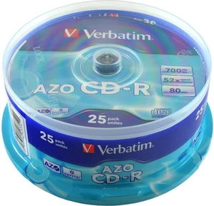 CD-R Verbatim DL+ 80min SPINDL
