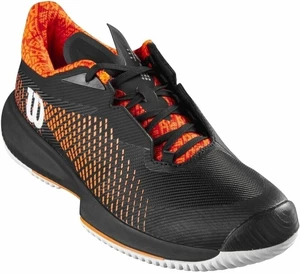 Wilson Kaos Swift 1.5 Mens Tennis Shoe Black/Phantom/Shocking Orange 44 Pantofi de tenis pentru bărbați