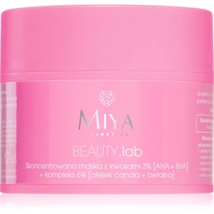 MIYA Cosmetics BEAUTY.lab exfoliačná maska 50 g