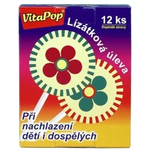 VitaPop Lízanka pri nachladnutí detí aj dospelých 12 ks