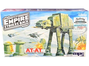 Skill 2 Model Kit AT-AT (All-Terrain Armored-Transport) "Star Wars The Empire Strikes Back" (1980) Movie 1/100 Scale Model by MPC