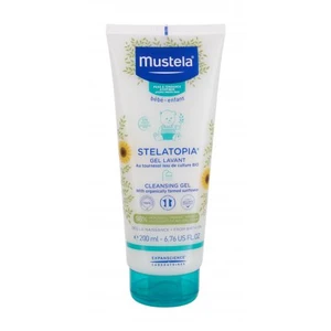 Mustela Bébé Stelatopia® Cleansing Gel 200 ml sprchovací gél pre deti