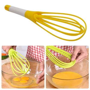 Multifunction Whisk Mixer for Eggs Cream Baking Flour Stirre Hand Food Grade Plastic Egg Beaters Kitchen Cooking Tools