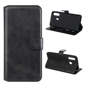 ENKAY ENK-PUC027 for Samsung Galaxy M10s / Galaxy A20 / Galaxy A30 Case Magnetic Flip with Multi-Card Slot Stand PU Leat