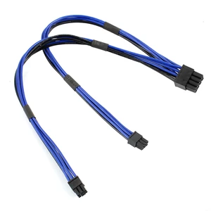 8Pin to Dual 6Pin Graphics Card Power Cable Extension Motherboard Graphics Video Card Y-Splitter Hub Power Cable