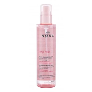 NUXE Very Rose Refreshing Toning 200 ml pleťová voda a sprej pre ženy na veľmi suchú pleť; na citlivú a podráždenú pleť; na dehydratovanu pleť