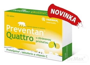 FARMAX Preventan Quattro s citrónovou príchuťou