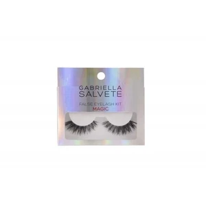 Gabriella Salvete False Eyelashes dárková kazeta umělé řasy 1 pár + lepidlo na řasy 1 g pro ženy Magic