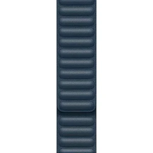 Apple Watch 44mm Baltic Blue Leather Link - Large
