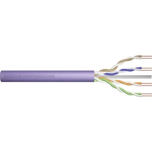 Digitus DK-1615-VH-305 sieťový kábel ethernetový CAT 6 U/UTP  fialová 305 m
