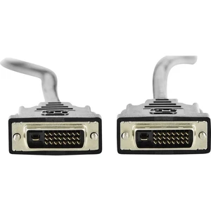 Digitus DVI prepojovací kábel #####DVI-D 24+1pol. Stecker, #####DVI-D 24+1pol. Stecker 2.00 m čierna DB-320108-020-S guľ