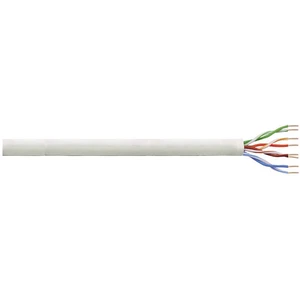 LogiLink CPV0014 sieťový kábel ethernetový CAT 5e U/UTP 4 x 2 x 0.13 mm² sivá 100 m