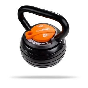Gymbeam nastavitelny kettlebell 4,5–18 kg čierna