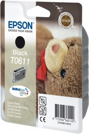 Epson T06114010 čierna (black) originálna cartridge