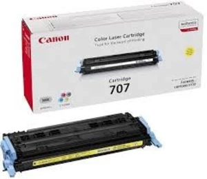 Canon CRG-707 žltý (yellow) originálny toner