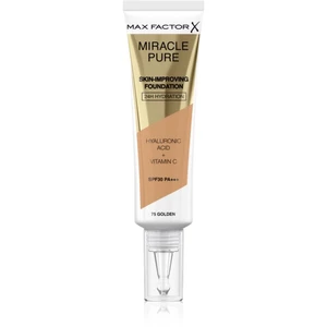 Max Factor Miracle Pure Skin dlouhotrvající make-up SPF 30 odstín 75 Golden 30 ml