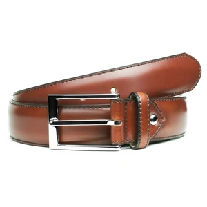 Berwick 1707 Kožený opasok Berwick - koňak - 90 cm