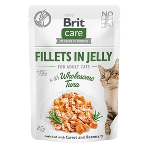 Kapsička Brit Care Cat Fillets in Jelly with Wholesome Tuna 85g