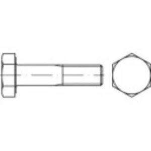 TOOLCRAFT  146723 HV skrutky šesťhranné M12 60 mm vonkajší šesťhran DIN 14399   ocel pozinkované žiarom 1 ks
