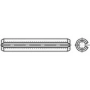 Upínacie kolíky TOOLCRAFT 136699 ISO 8752 (Ø xd) 3 mm x 36 mm 100 ks