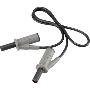 VOLTCRAFT MSB-501 bezpečnostné meracie káble [lamelový zástrčka 4 mm - lamelový zástrčka 4 mm] 0.50 m čierna 1 ks