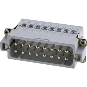 Amphenol C146 10A016 002 4-1 vložka pinového konektora postriebrené kontakty  1 ks
