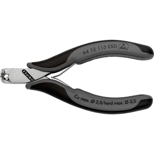 Knipex  64 12 115 ESD pre elektroniku a jemnú mechaniku čelné štiepacie kliešte s fazetou 115 mm
