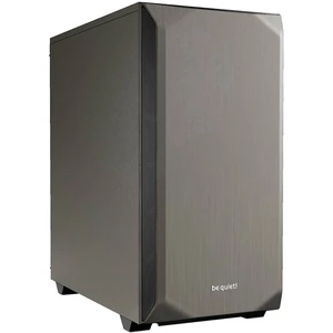BeQuiet Pure Base 500 midi tower PC skrinka, herné puzdro metalická, sivá 2 predinštalované ventilátory, prachový filter