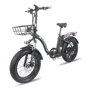 [EU DIRECT] KETELES KF9 250W 48V 15Ah Electric Bicycle 20*4.0 Fat Inch Tire 55km Mileage 200kg Max Load Electric Bike