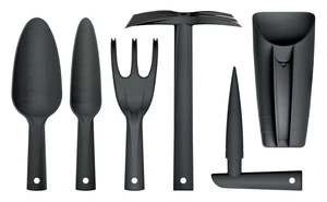 Sada ručního nářadí RESPANA GARDENING TOOLS SET černá, 6 ks