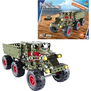 Made Malý mechanik 307 dílků Vojenské auto
