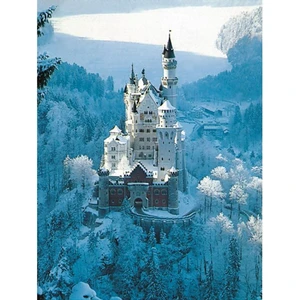 Ravensburger Puzzle Zámek Neuschwanstein v zimě 1500 dílků