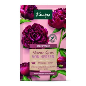 Kneipp Mineral Bath Salt Right From The Heart Peony & Camellia 60 g kúpeľová soľ unisex