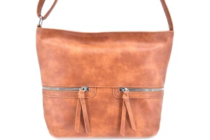 Dámská kabelka crossbody - hnědá