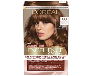 Permanentní barva Loréal Excellence Universal Nudes 6U tmavá blond - L’Oréal Paris + dárek zdarma