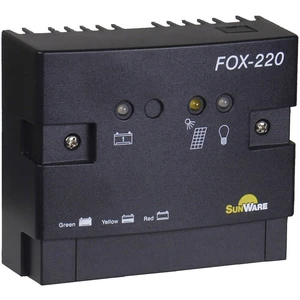 SunWare Fox-220 solárny regulátor nabíjania PWM 12 V, 24 V 20 A