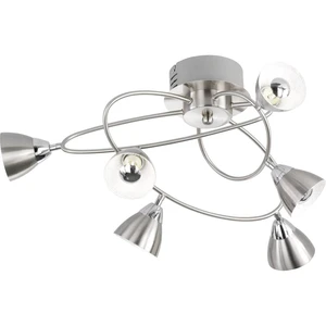 WOFI FRES 9391.06.64.7000 LED stropná lampa 27 W  teplá biela niklová (matná)