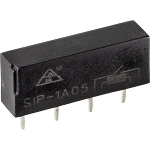 TRU COMPONENTS SIP1A05 relé s jazyčkovým kontaktom 1 spínací 5 V/DC 0.5 A 10 W SIP-4