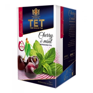 Tee True English Tea „CHERRY &amp; MINT“, 20 Stk.