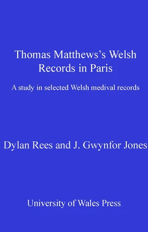 Thomas Matthews' Welsh Records in Paris