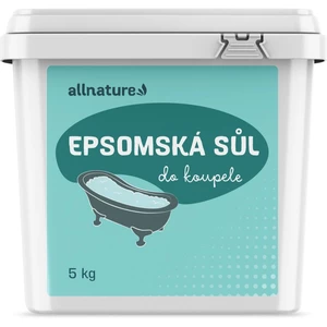 Allnature Epsomská soľ soľ do kúpeľa 5000 g