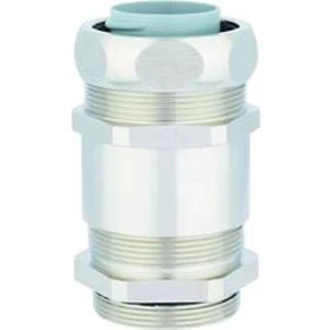Hadicová spojka rovná LAPP SILVYN® MSK-M 20x1,5 EE 55506072, M20, stříbrná, 5 ks