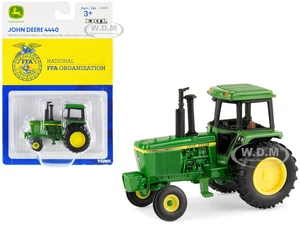 John Deere 4440 Tractor Green with "National FFA Organization" Logo 1/64 Diecast Model by ERTL TOMY