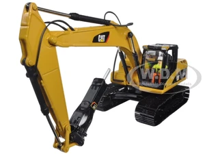 CAT Caterpillar 320D L Hydraulic Excavator with Hammer and Operator "Core Classics Series" 1/50 Diecast Model by Diecast Masters